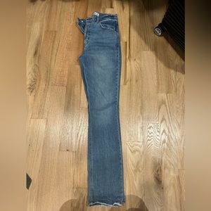 Abercrombie and fitch ultra high rise slim straight jeans